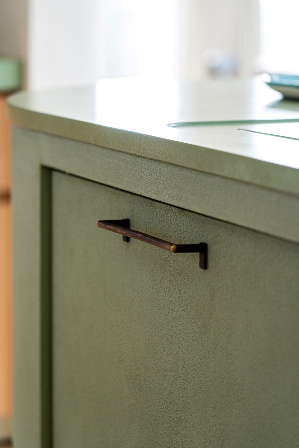 appartement T Duinbergen - detail front eiland