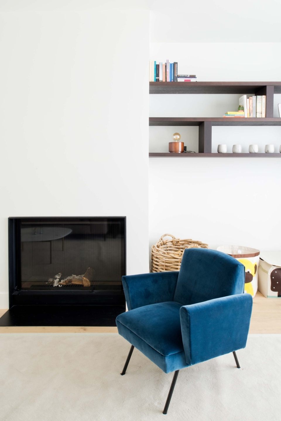 Woning M Kortrijk - Leefruimte haard