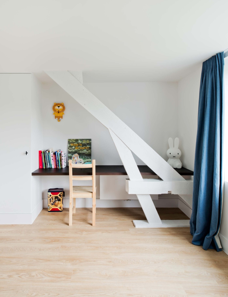 Woning M Kortrijk - Slaapkamer bureau portrait