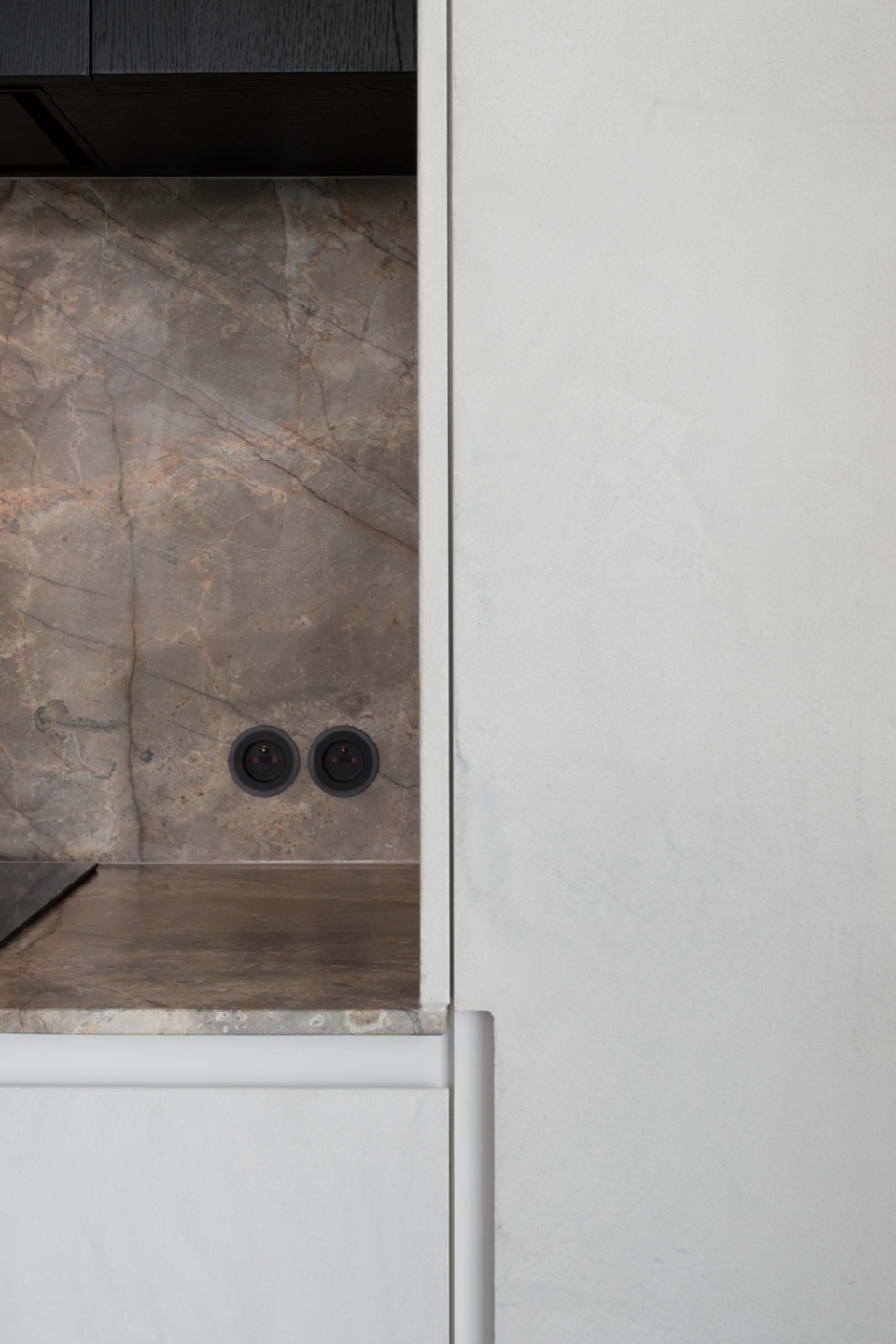 woning C Knokke - keuken aanrecht detail