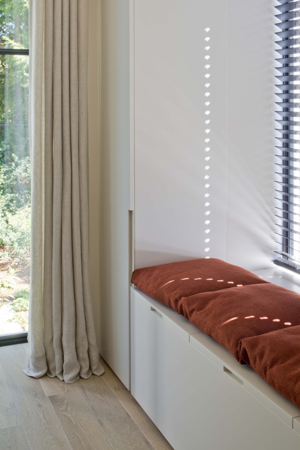 Woning C Knokke - leefruimte zitbank